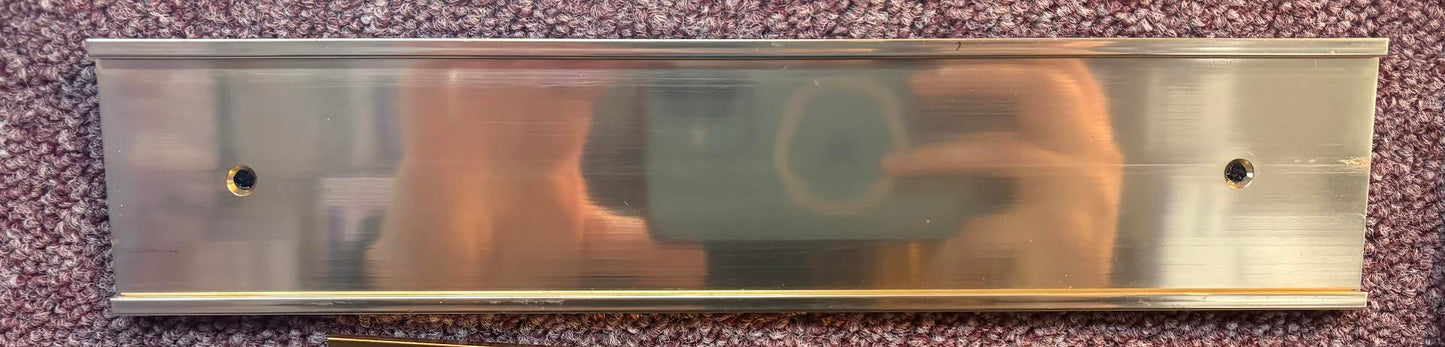 8" x 2" Name Plate Holder