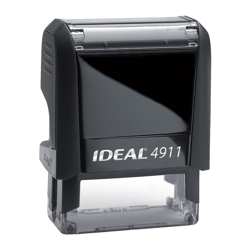 Ideal 4911 Self-Inking Rubber Stamp